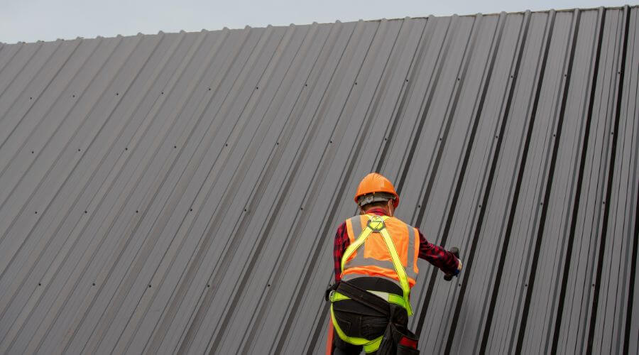 Professional metal roof installation services in Marion, SD
